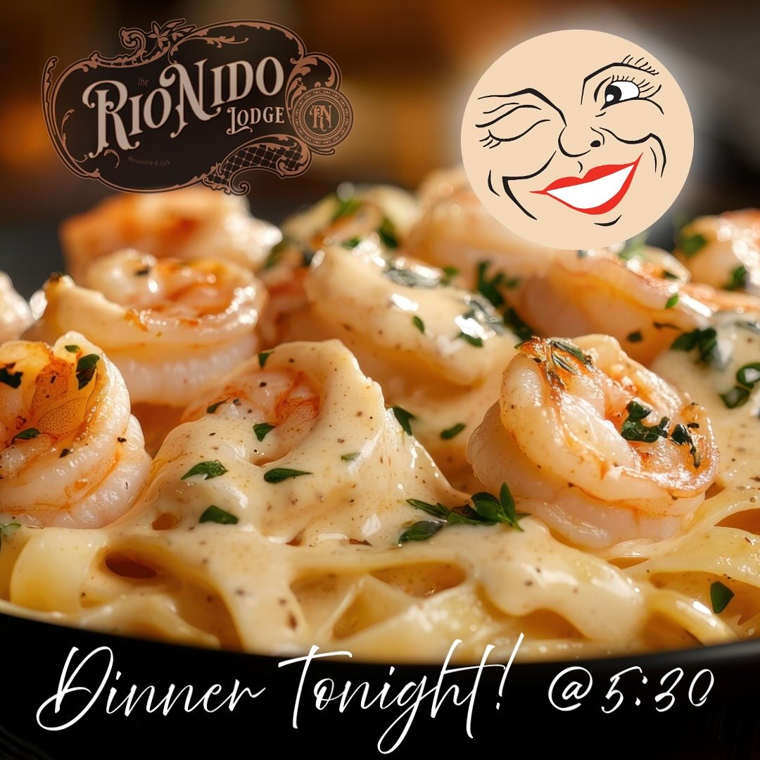 Presenting our Tuesday “Inn Keepers” 
Dinner Special: 
A creamy Pesto Alfredo with a fresh Side Salad 🥗 + Garlic Bread. 
Choose from Garlic Shrimp, Chicken or Vegetarian for $16
Pair with a crisp Sauvignon Blanc.

Dinner service begins at 5:30 and goes until 10pm. Cheers! 🥂 🍁 
. . .
#RussianRiver #Guerneville #RioNido #California #SonomaCounty #staywithus #winecountry #travel #love #wine #food #visitcalifornia #redwoods #livemusic #love #fun #datenight #family #Tuesday