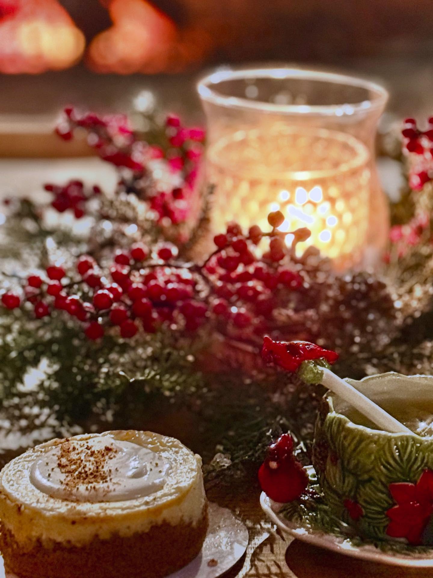 Our Proprietress @sextoncherie is behind the bar tonight and she’ll be serving up delicious locally made Eggnog Cheesecakes by @steve.hartz for dessert. Enjoy our full dinner menu in the bar or fireside lounge 🔥 
Dinner & Drinks service starts at 5:30 and goes until 10pm.
Thank you for enjoying the Holiday Season with friends and family here at 
The Rio Nido Lodge 🥂 🎄 
. . .
#SonomaCounty #California #holidays