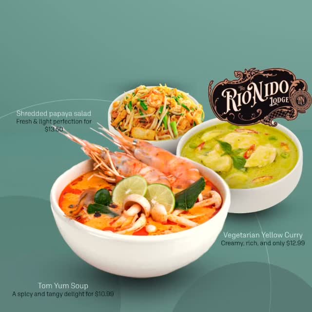 Tuesday Supper announcement @therionidolodge